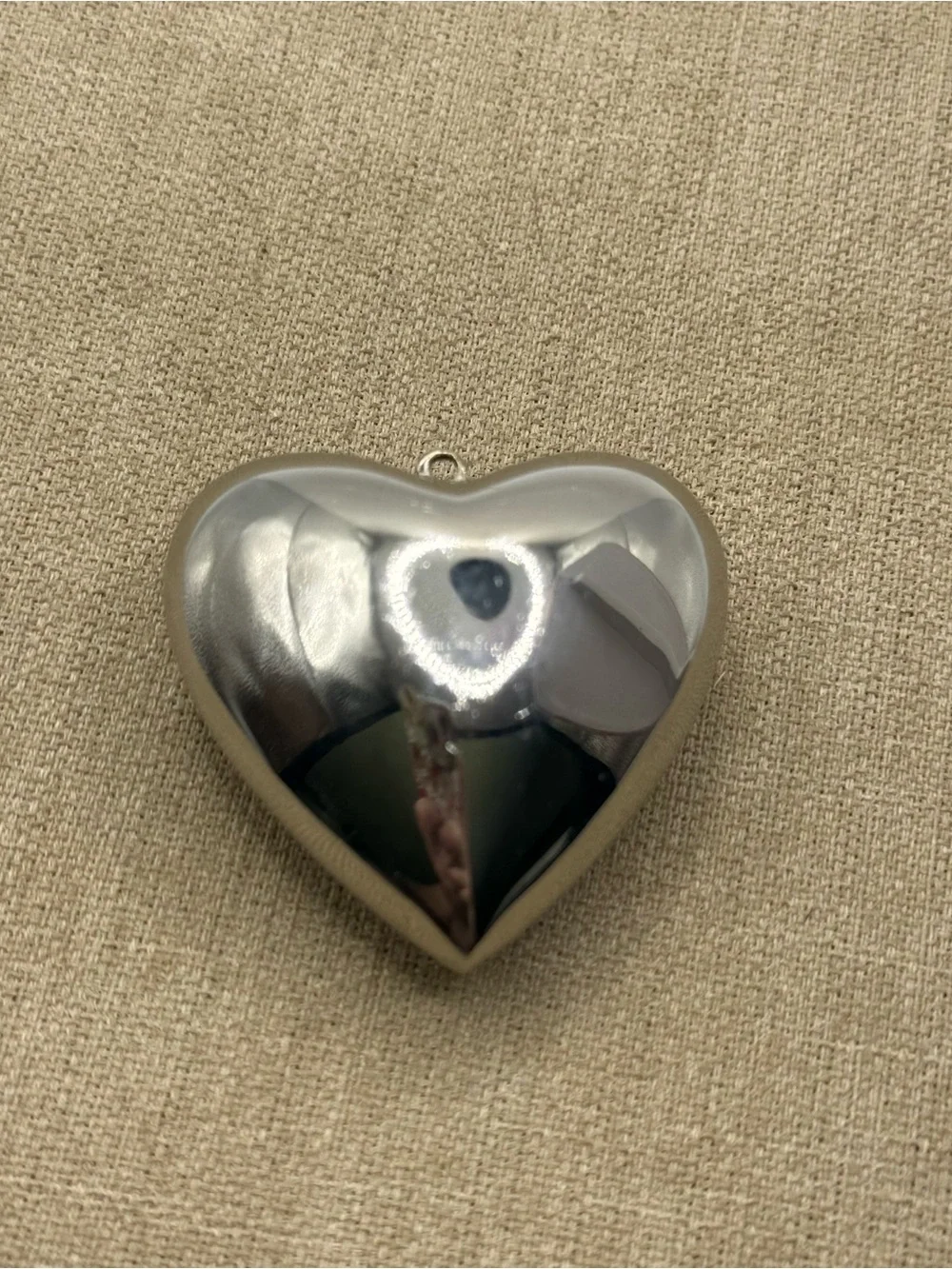 Classic Silverplated  Heart Pendant Necklace